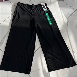 Three Dots Black Wide-Leg Pants